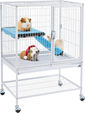 Yaheetech Small Animal Cage - Sturdy, Rolling Habitat for Small Pets