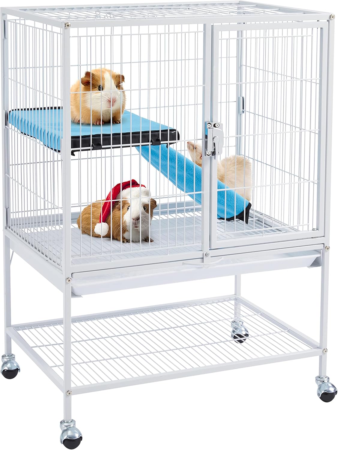 Yaheetech Small Animal Cage for Ferrets, Chinchillas, and More