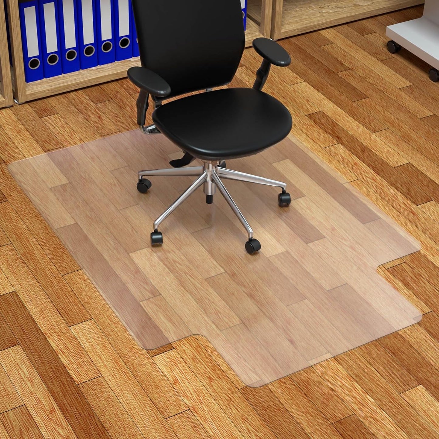 FuturHydro Clear Chair Mat - Protects Hardwood