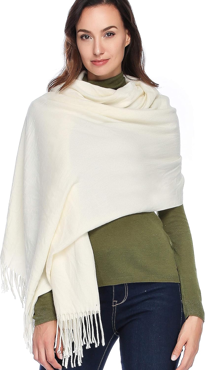 HOYAYO Extra Large Thick Pashmina Shawl Wraps for Women