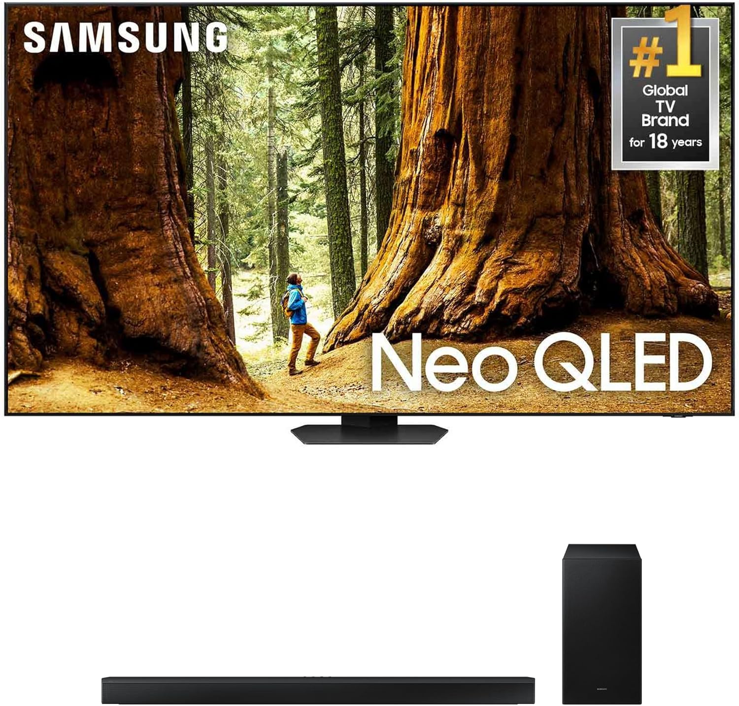 SAMSUNG 98 Neo QLED TV + HW-B750D Soundbar