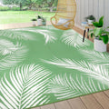 Pauwer Waterproof Outdoor Rug 9x12 for Patio and Camping