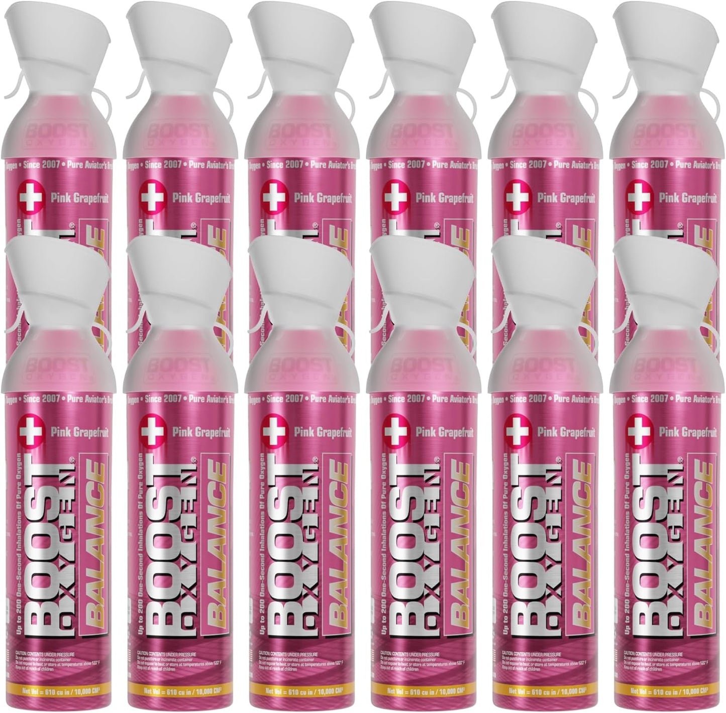 Boost Oxygen Large Balance Pink Grapefruit Aroma 10L Canister