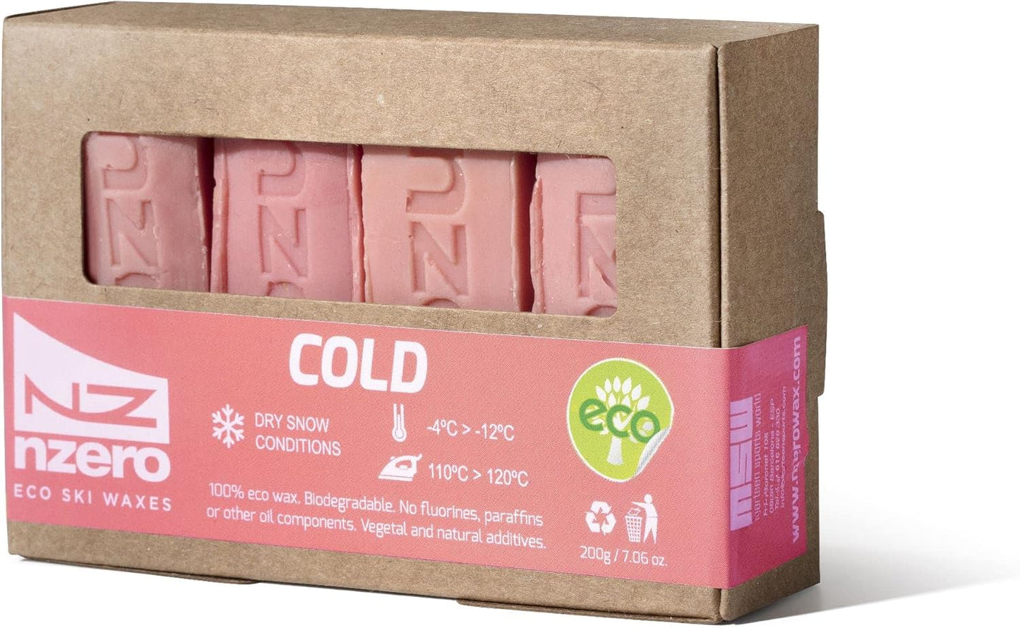Organic Ski & Snowboard Wax | Eco-Friendly Pack | N-ZERO
