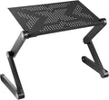 Adjustable Laptop Stand Large Tray - Portable Bed Lap Desk