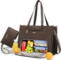 Lunch Tote Bag for Women 15.6 in Laptop & Insulated Lunch - Versatile