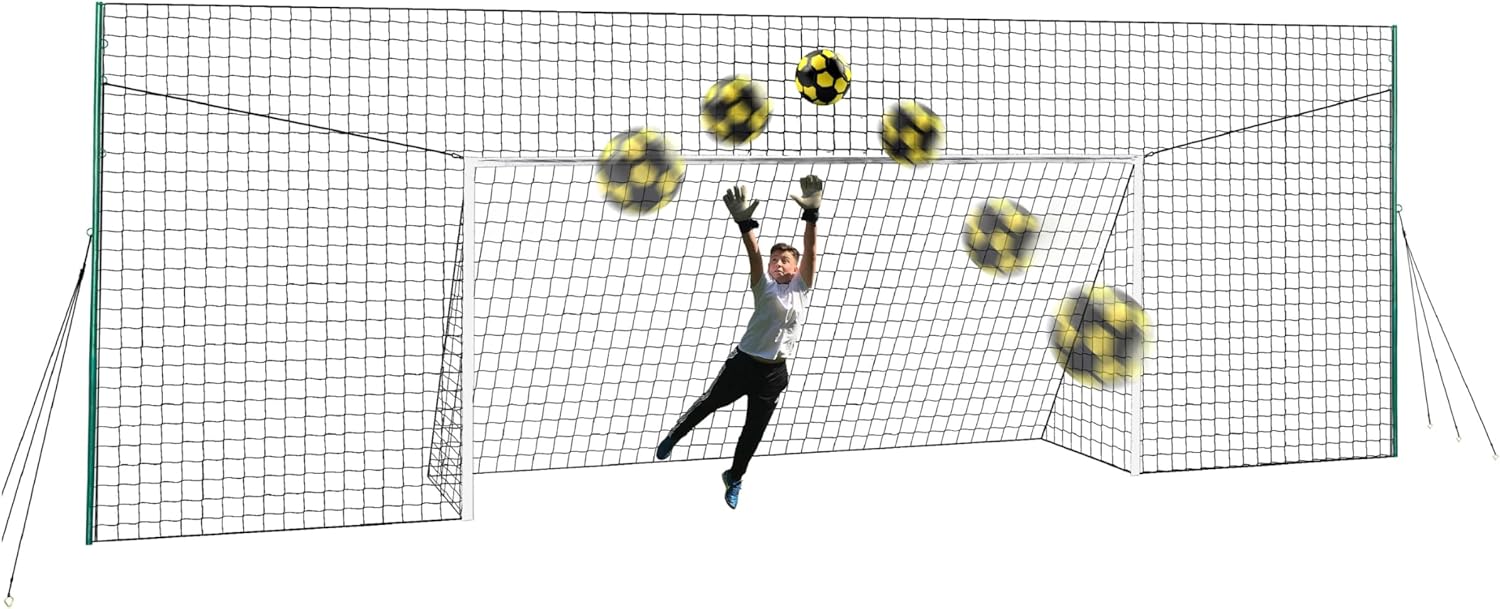 3-in-1 Soccer Training Rebounder & Goal for Backyard Fun