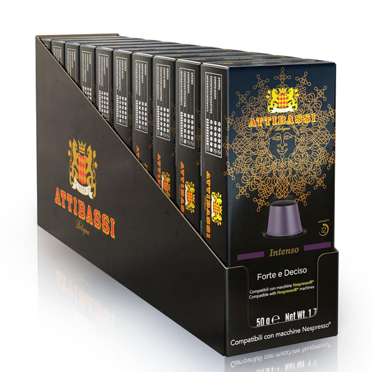 Attibassi Intenso Espresso Capsules for Original Line Machines