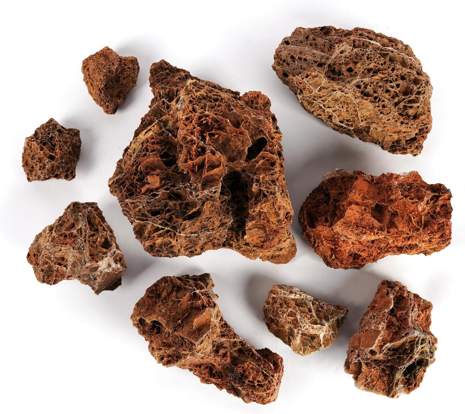 Landen Maple Leaves Stone for Aquariums and Terrariums