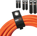Iron Forge Cable Extension Cord Wrap Organizer - Heavy Duty Strap Set