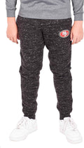 Ultra Game Boys NFL Black Snow Fleece Jogger Sweatpants - Comfortable