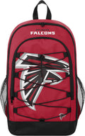 Atlanta Falcons Big Logo Bungee Backpack - Team Ready Carry
