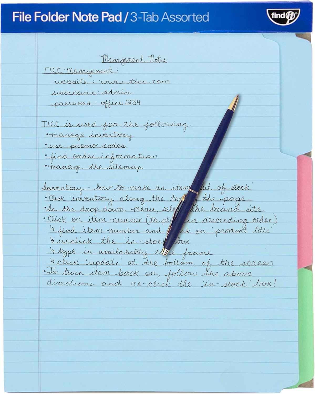 Organize in Style with Find It File Folders