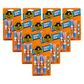 Gorilla Super Glue Clear 3g Tubes Pack of 10 - Fast, Impact Tough