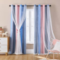 XiDi Blackout Curtains for Girls Bedroom Decor - Starry Princess