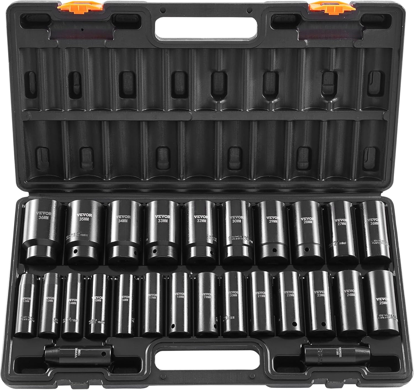 VEVOR Impact Socket Set 1/2 Inches 26 Piece Deep Sockets Review