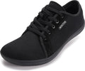 Women's Canvas Barefoot Sneakers - Wide Toe Box Minimal Fit