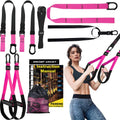 Home Resistance Training Kit with Suspension Trainer Straps - Complete
