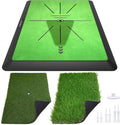 Golf Hitting Mat for Swing Path Feedback - Practice Mat 16x12