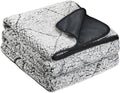 Tirrinia 60in x 80in Waterproof Outdoor Blanket with Sherpa Lining