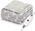 Sunbeam Royal Luxe Microplush Heated Throw, 50in x 60in - Cozy Fast