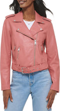 Levi's Womens The Belted Faux Leather Moto Jacket for Style
