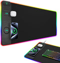 Upgraded Mouse Pad with Wireless Charging RGB Desk Mat - XXL Gaming