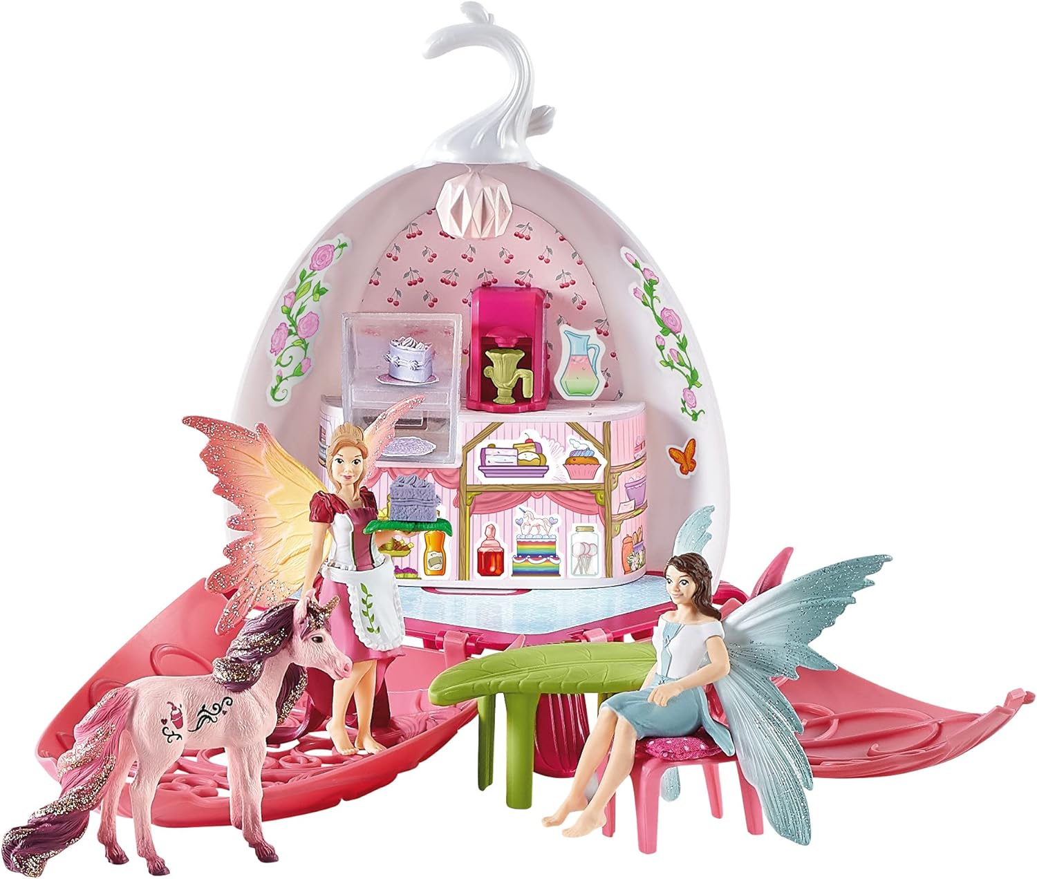 Schleich bayala Fairy Cafe Blossom - Magical Playset for Kids