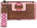 Wrangler Wristlet Wallets for Women Western Clutch Purse - Classic