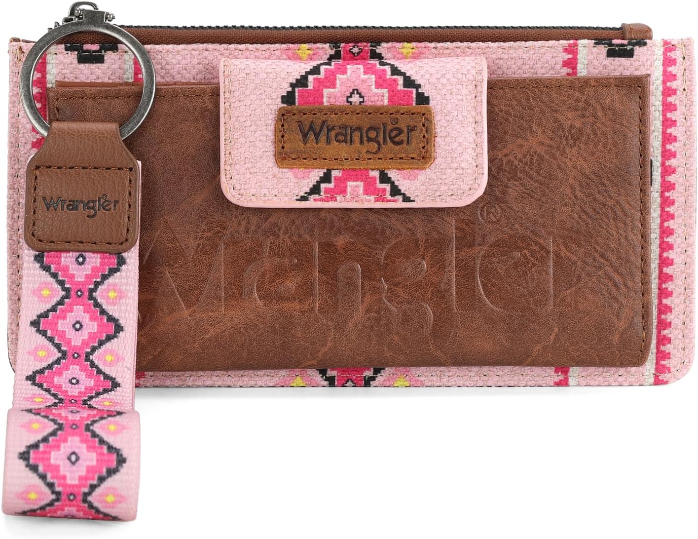 Wrangler Wristlet Wallet for Women with Unique Western Design