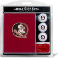 100% Cotton Golf Towel Gift Set with 3 Imprinted Balls - Team Spirit