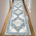 Rug Runners for Hallways Non Slip 2x10 Runner - Washable Low Pile