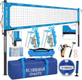 Outdoor Professional Volleyball Net Set for Backyard Beach