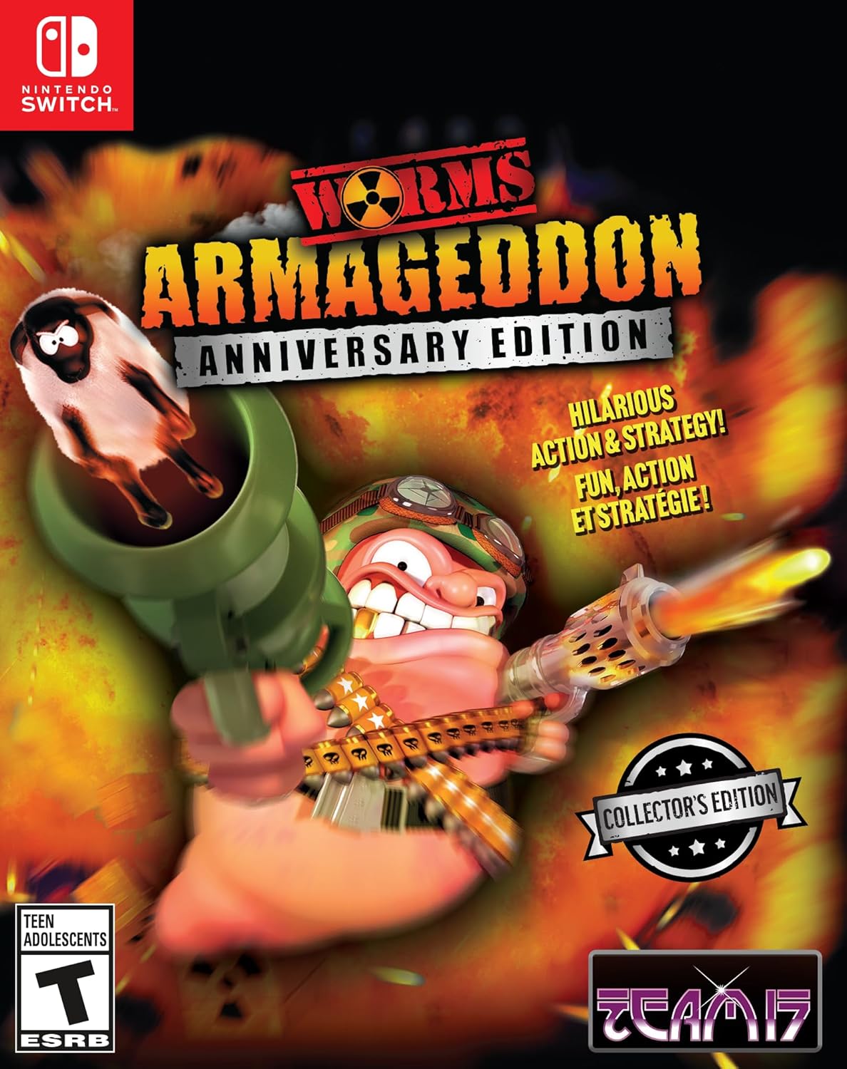 Worms Armageddon Anniversary Collector's Edition for Nintendo Switch