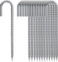 Rebar Stakes 12 Inch Heavy Duty Galvanized for Tents and Gardens