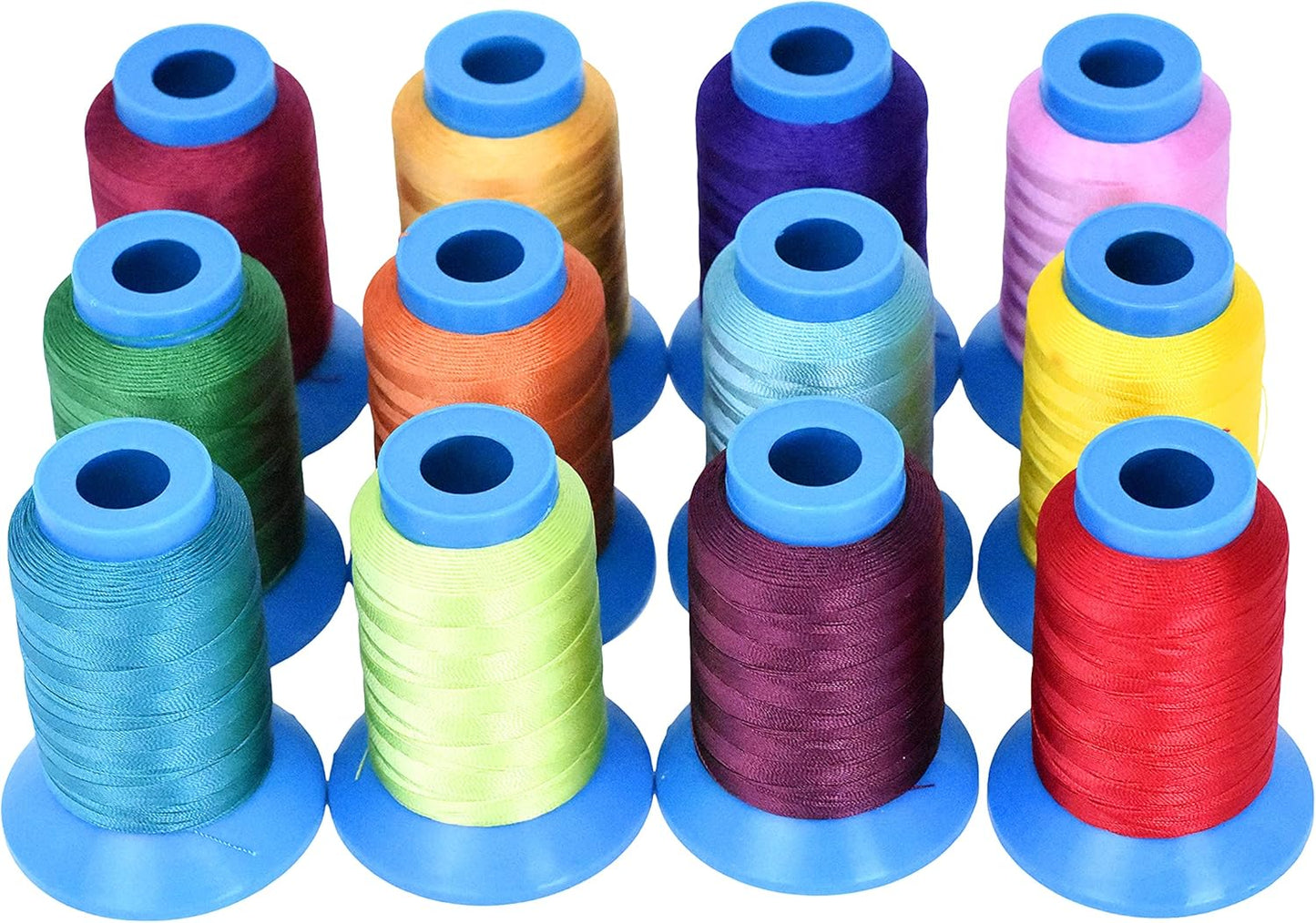 Mandala Crafts Bonded Nylon Thread for Heavy Duty Sewing Needs