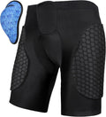 Men's Football Girdle Compression Shorts - Padded Hip & Thigh