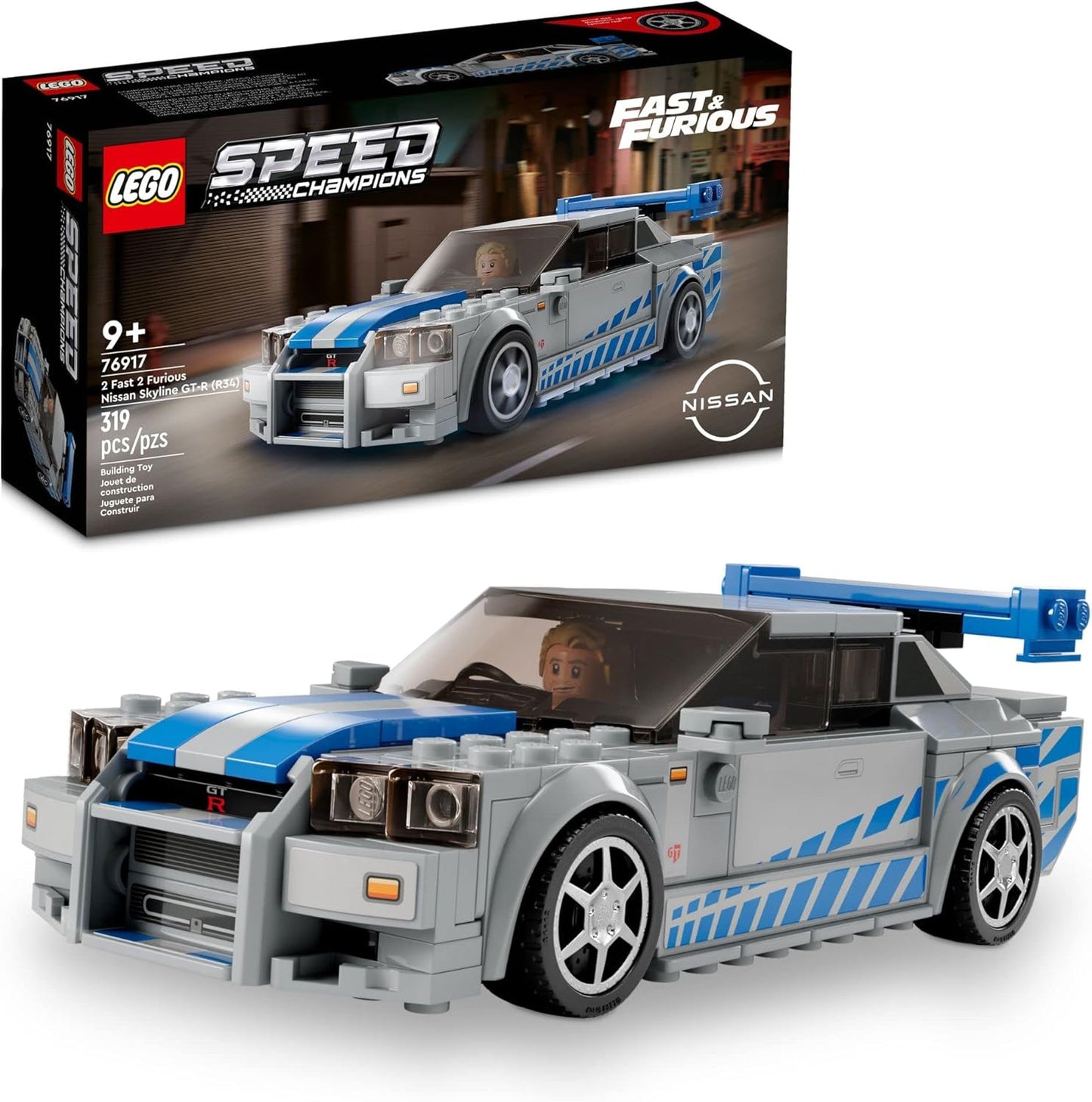 LEGO Nissan Skyline GT-R Race Car Kit