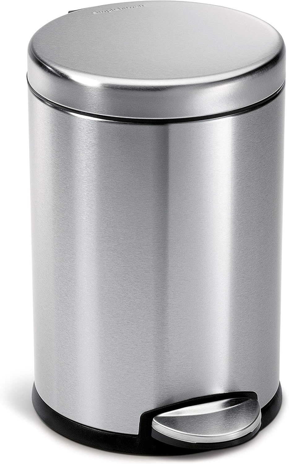 simplehuman 4.5 Liter Round Bathroom Step Trash Can Review