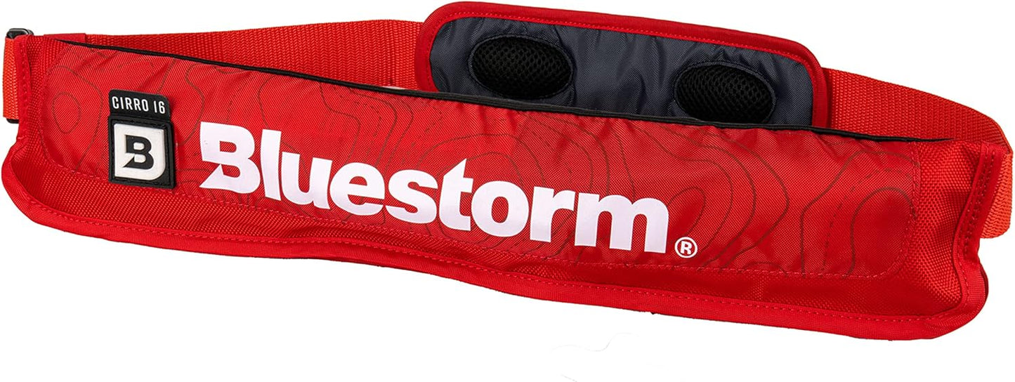 BLUESTORM Cirro 16 Manual Inflatable Belt Pack for Adults