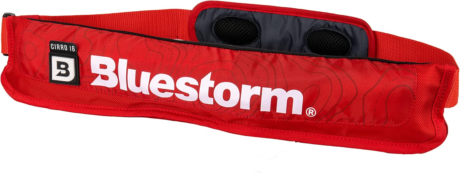 BLUESTORM Cirro 16 Manual Inflatable Belt Pack for Adults