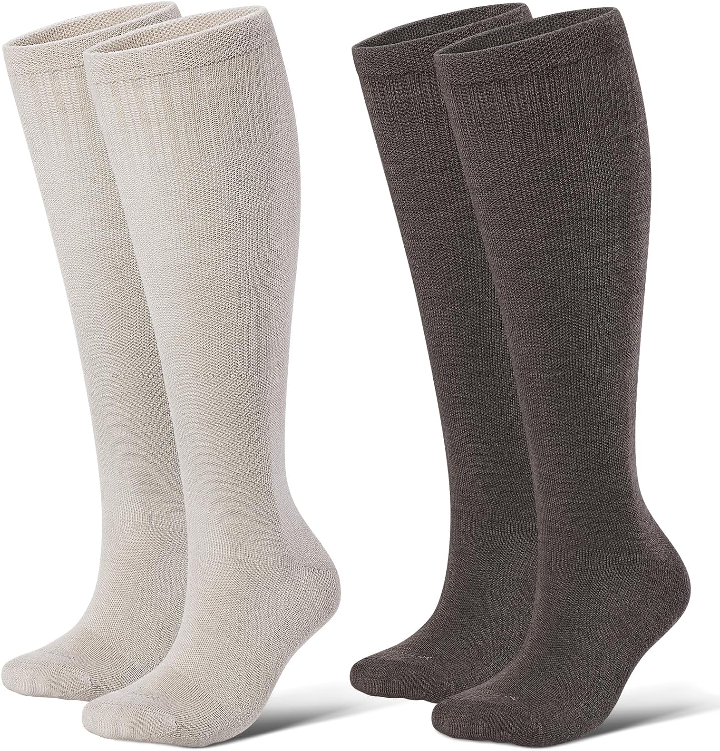 LEVSOX Thick Merino Wool Compression Socks for Comfort and Support