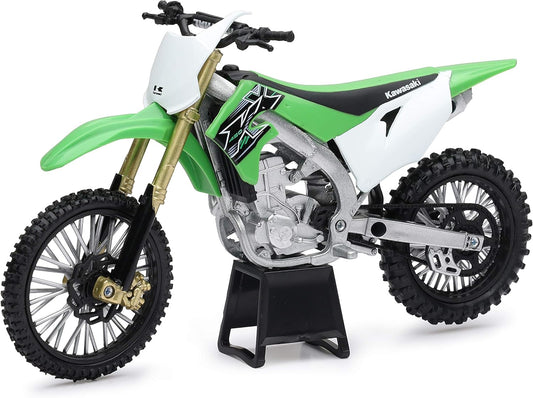 1/12 Diecast Kawasaki KX 450F Motorcycle - Green Speedster!