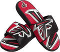 foco Men's NFL Team Logo Athletic Gel Sandal Slides - Padded Slip-On