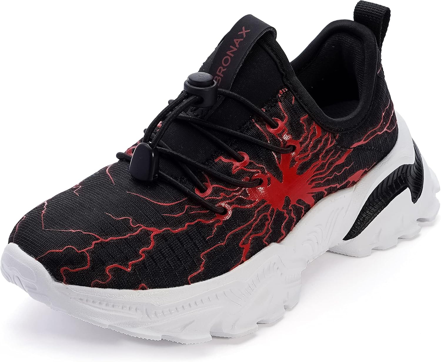BRONAX Comfortable Graffiti Personality Tennis Shoes for Boys