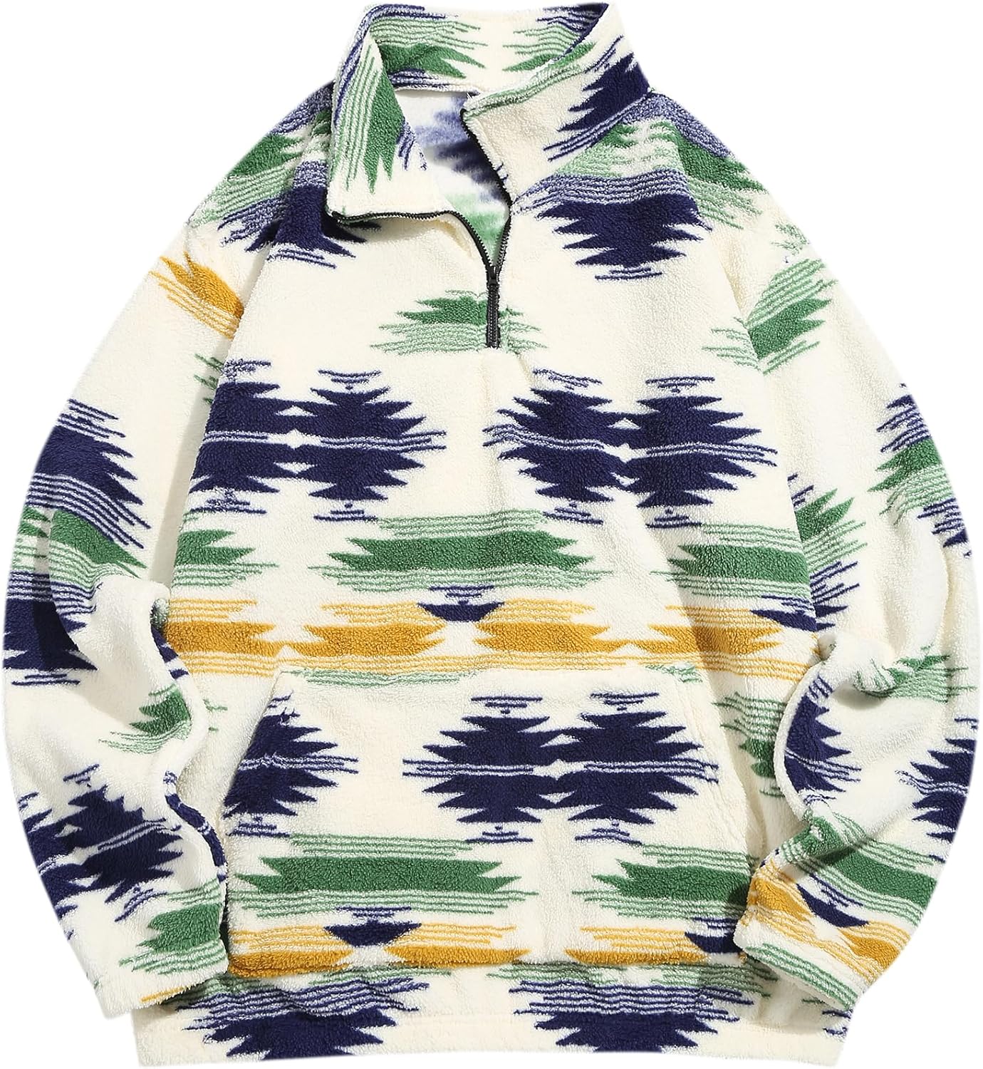 ZAFUL Men 1/4 Zipper Sweatshirt for Stylish Fall Looks