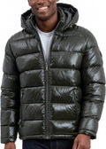 Michael Kors Shine Hooded Puffer Jacket for Heavy Winter Wear