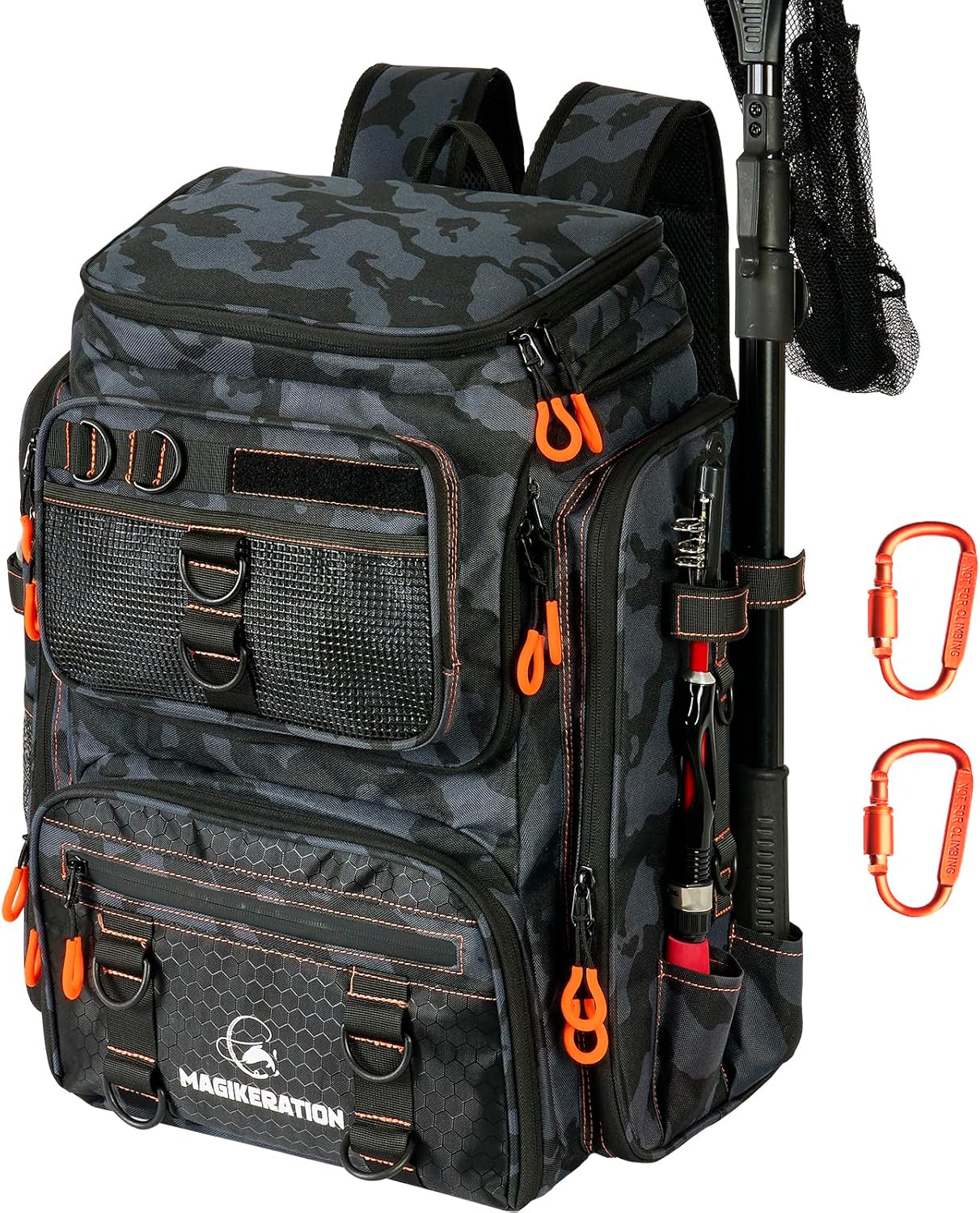 Fishing Backpack with Rod Holders for Ultimate Gear Storage