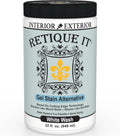 Water-Based Gel Stains by Retique It White Wash 32oz - Versatile