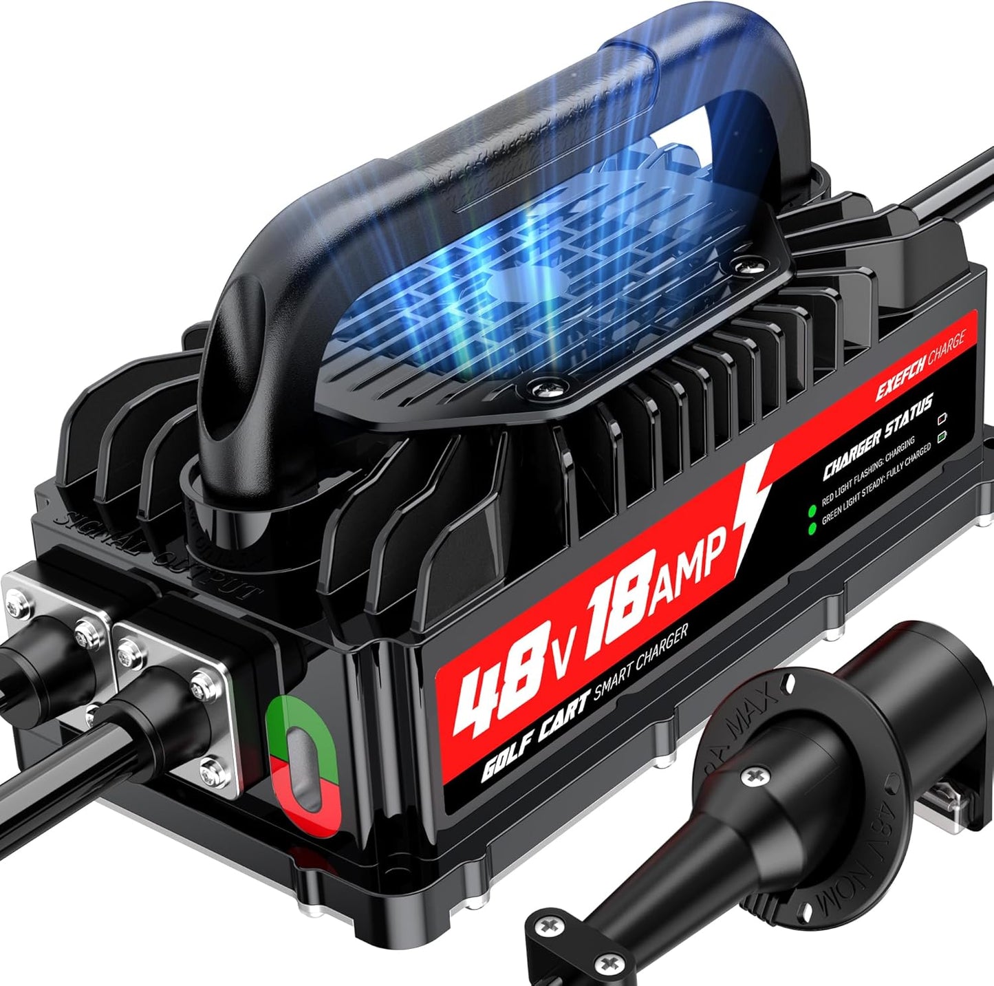 Fast Charge your Club Car DS with EXEFCH 48V Smart Charger!